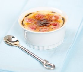 Raspberry Creme Brulee