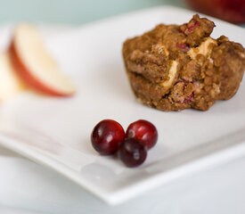 Apple and Cranberry Muffins (Low-fat)