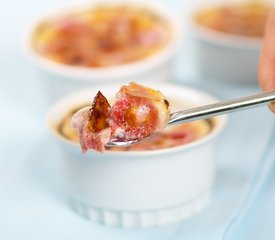 Raspberry Creme Brulee