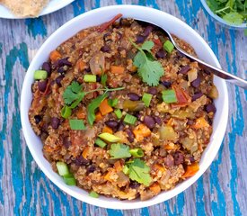 Black Bean and Quinoa Chili