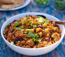 Black Bean and Quinoa Chili