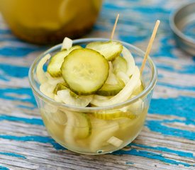 Easy Sweet-Sour Cucumber Pickles