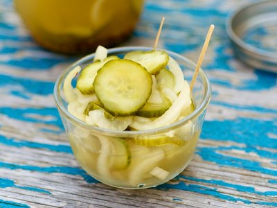 Easy Sweet-Sour Cucumber Pickles