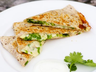 Smoked Cheese Multi-Grain Quesadillas