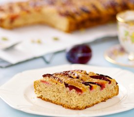 German Plum Cake (Healthier Version)