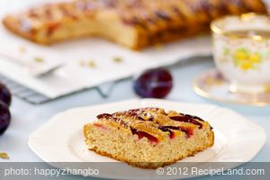 German Plum Cake (Healthier Version) recipe