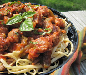 Sausage Cacciatore