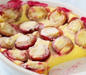 Decadent Plum Clafoutis