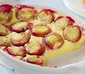 Decadent Plum Clafoutis