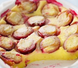 Decadent Plum Clafoutis