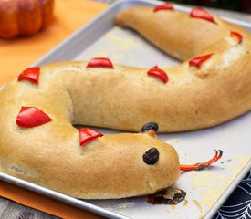 Halloween Spooky Calzone Snake