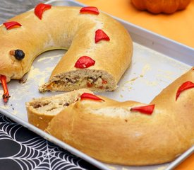 Halloween Spooky Calzone Snake