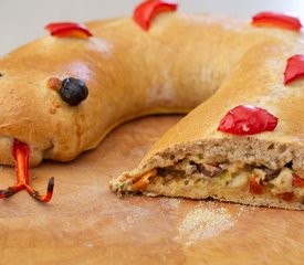 Halloween Spooky Calzone Snake