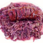 Crockpot Sausage and Cabbage