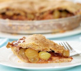 Apple Grape Berry Pie