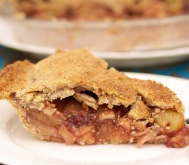 Apple Grape Berry Pie (Healthier Version)