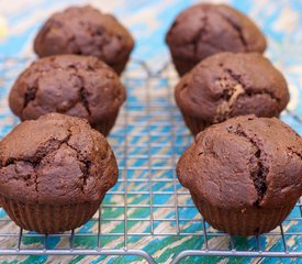 Double Chocolate Ricotta Muffins