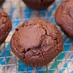 Double Chocolate Ricotta Muffins (Healthier Version)