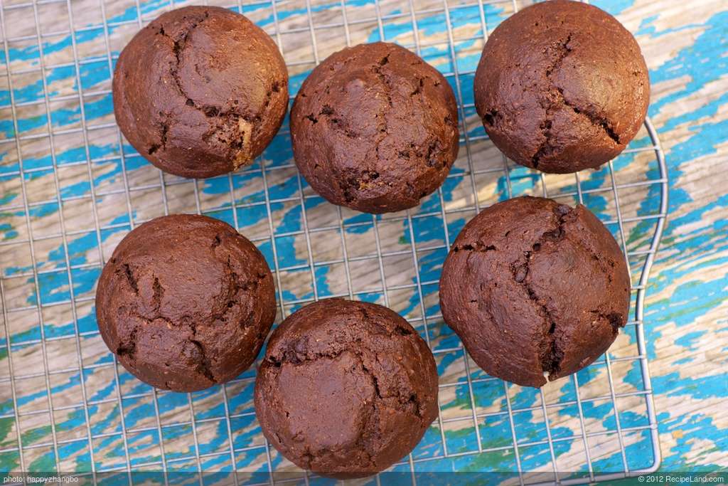 Double Chocolate Ricotta Muffins (Healthier Version) recipe