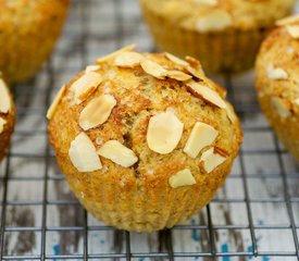 Whole Wheat Lemony Ricotta Muffins