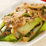 Bok Choy and Mushroom Stir-Fry