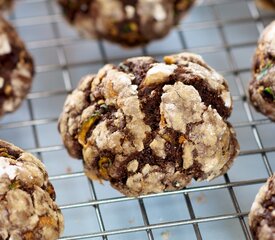 Double Chocolate Zucchini Walnut Cookies