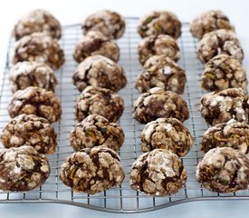 Double Chocolate Zucchini Walnut Cookies