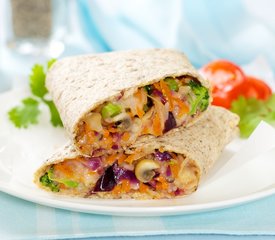 Hearty Garden Wraps