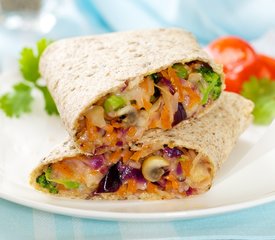 Hearty Garden Wraps