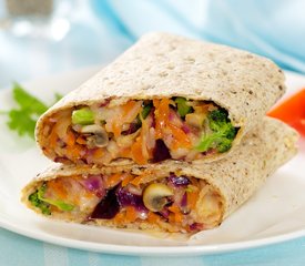 Hearty Garden Wraps