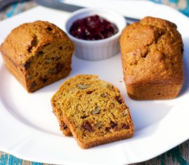 Chocolate Chip Pumpkin Bread 