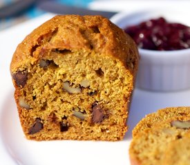 Chocolate Chip Pumpkin Bread 