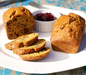 Chocolate Chip Pumpkin Bread 