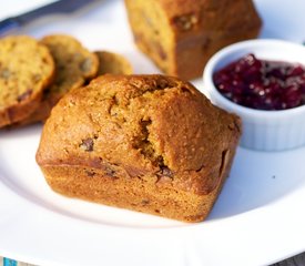 Chocolate Chip Pumpkin Bread 