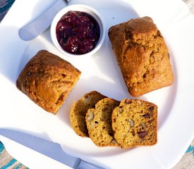 Chocolate Chip Pumpkin Bread 