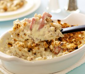 Kielbasa-Mustard Macaroni and Cheese