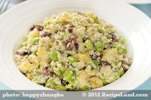 Chilled Couscous Salad with Mango