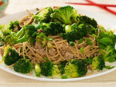 Spicy Broccoli with Sausage