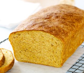 100% Whole Wheat Pumpkin Bread