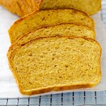 100% Whole Wheat Pumpkin Bread