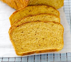 100% Whole Wheat Pumpkin Bread