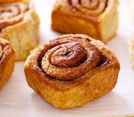 Whole Wheat Pumpkin Cinnamon Rolls