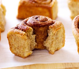 Whole Wheat Pumpkin Cinnamon Rolls