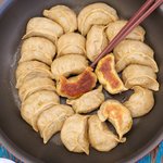Shiitake, Bell Pepper and Vermicelli Potstickers