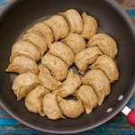 Shiitake, Bell Pepper and Vermicelli Potstickers