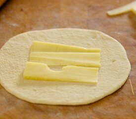 Runsas (German Beef and Cabbage Buns with Cheese)