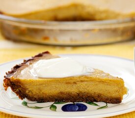 Creme Fraiche Pumpkin Pie