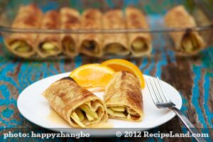 Stuffed German Apple Pancakes