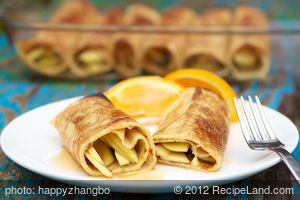 Stuffed German Apple Pancakes recipe