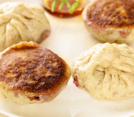 Cabbage and Shiitake Pot Sticky Buns